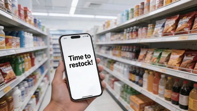 Schritt 4: App meldet Nachfüllbedarf an das Marktteam