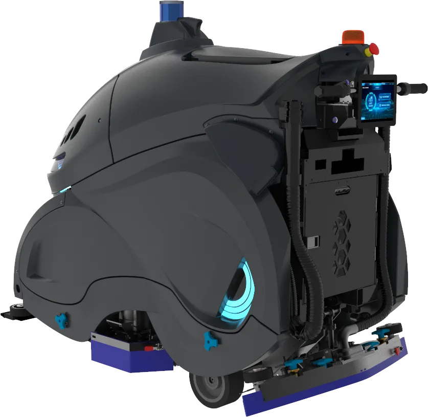 LionsBot REX R12 Scrub Scheuersaugroboter für Großflächen